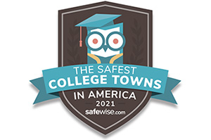 SafeWise deems Willimantic, CT, home of Eastern Connecticut State University, the #21 safest college town in the United States