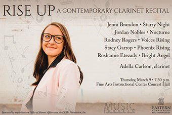 Alumni Recital Poster