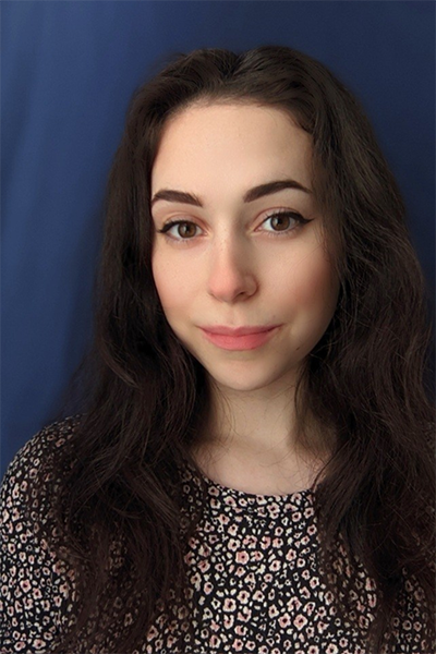 Jessica Tebeau, a senior majoring in Communication. 