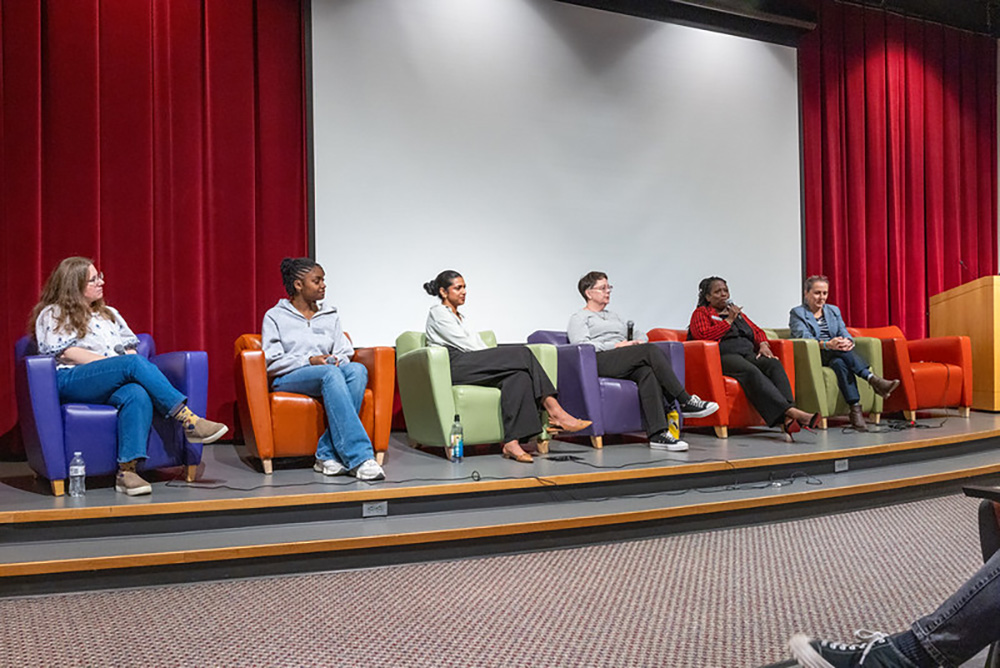 Becoming a Woman panel