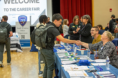 Students make connections at the Fall 2025 Career Fair