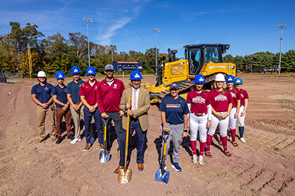 FieldTurf Installation underway for Eastern’s baseball and softball facilities 