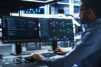 cyber security stock image 