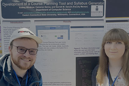 Cameron Senna (left) and Audrey Windrow