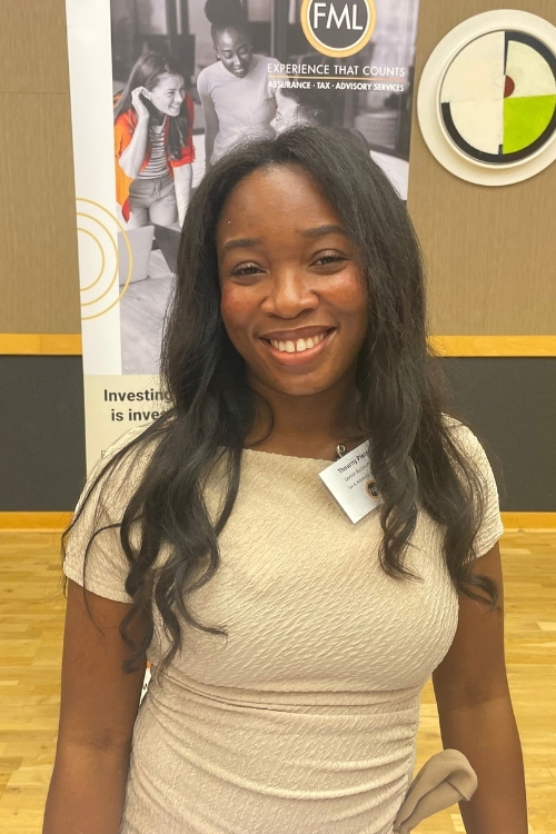 Eastern Alum, now Senior Accountant at FML Thsarny Pierre