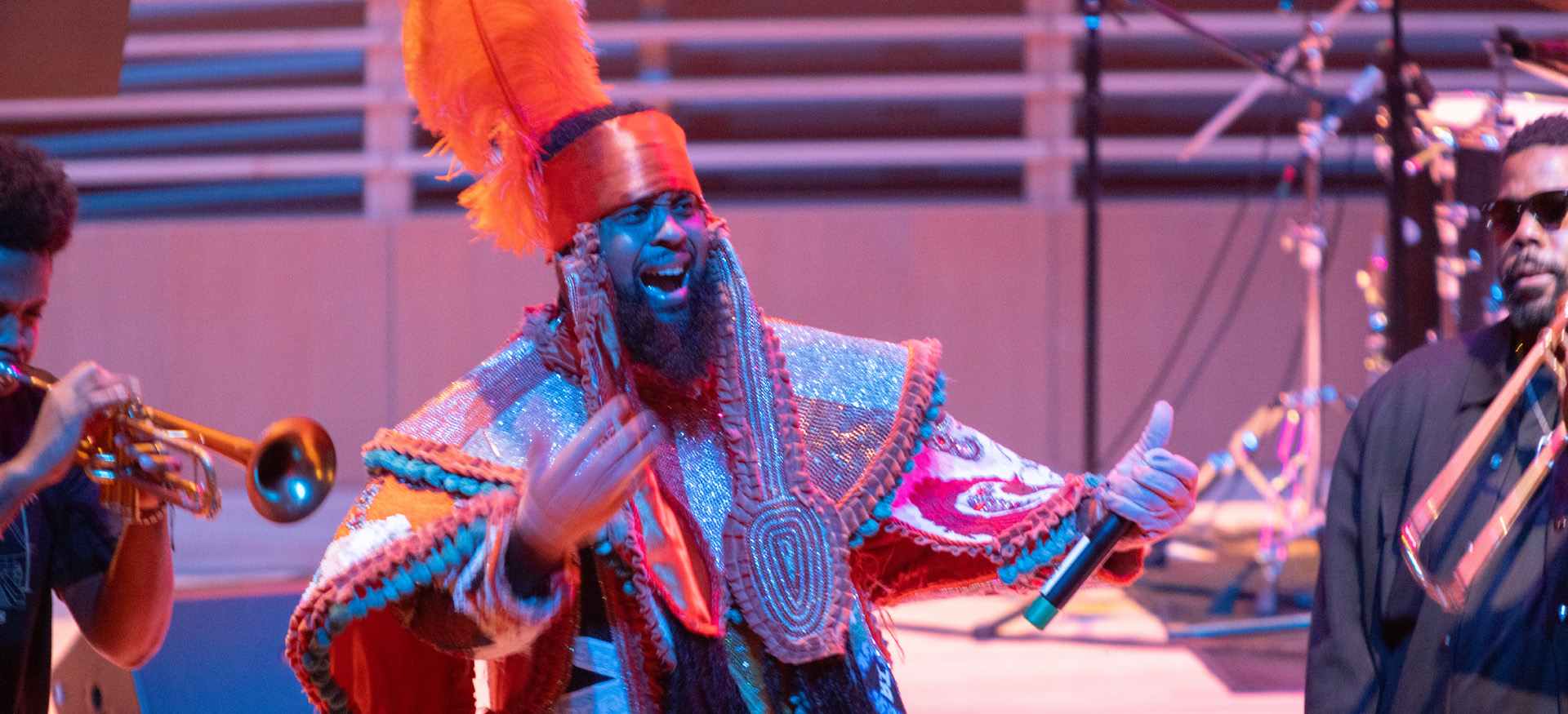 performers from Take Me to the River All Stars on stage at Eastern