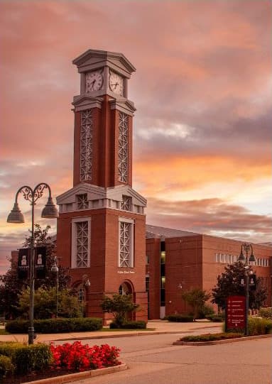 Eastern campus building