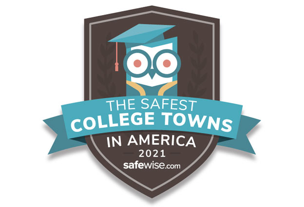 safewise.com - The Safest College Towns in America 2021
