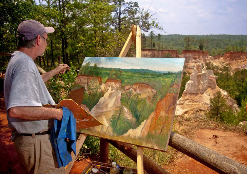 Andy at Providence Canyon