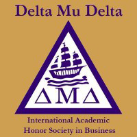 Delta Mu Delta logo