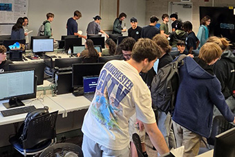  students attending the resume workshop 