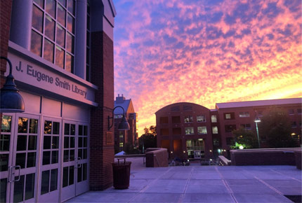 photo of the J. Eugene Smith library