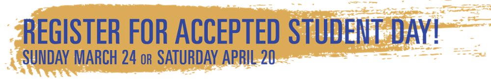 Register for Accepted Student Day