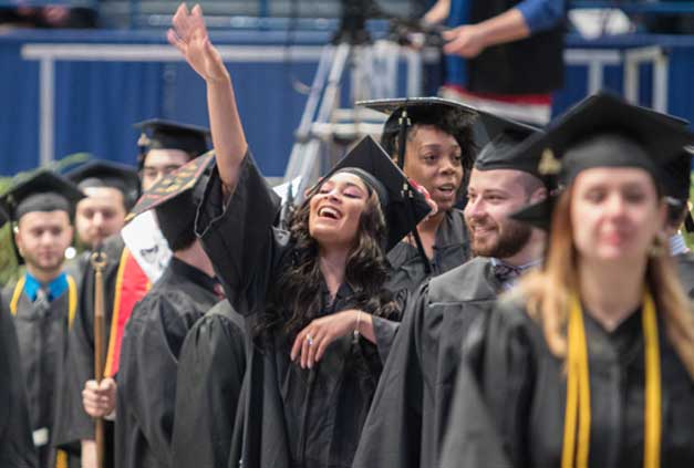 ECSU graduation pictures