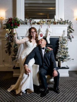 Cheyenne Fletcher and Julian Satana wedding photo