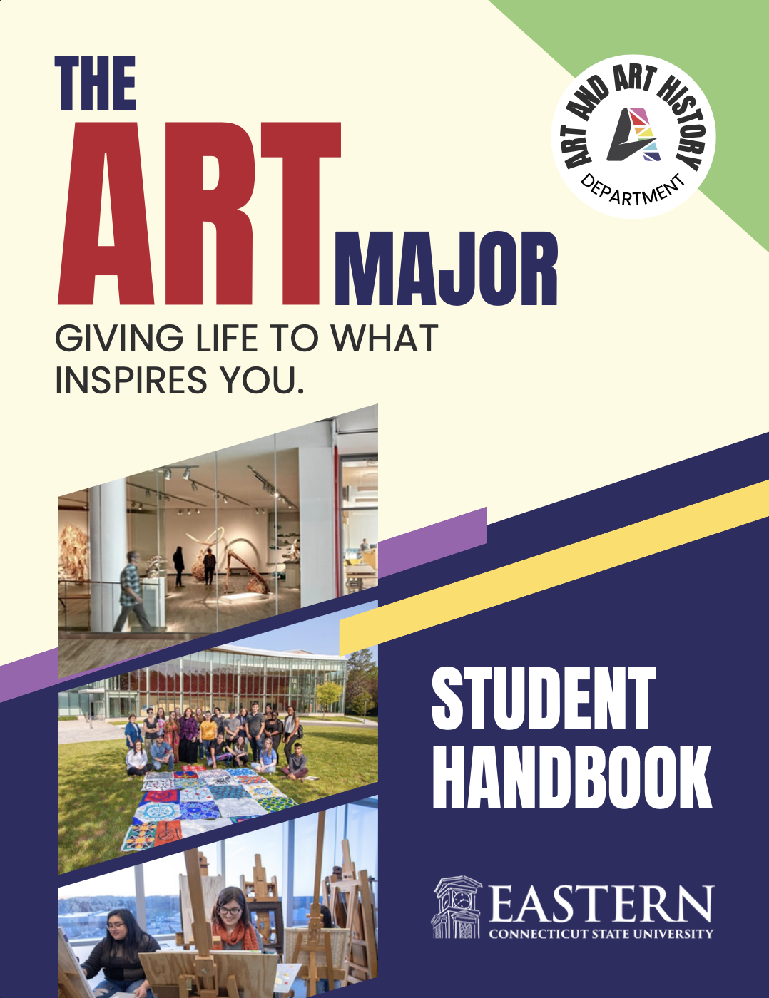 Art Major Student Handbook Cover