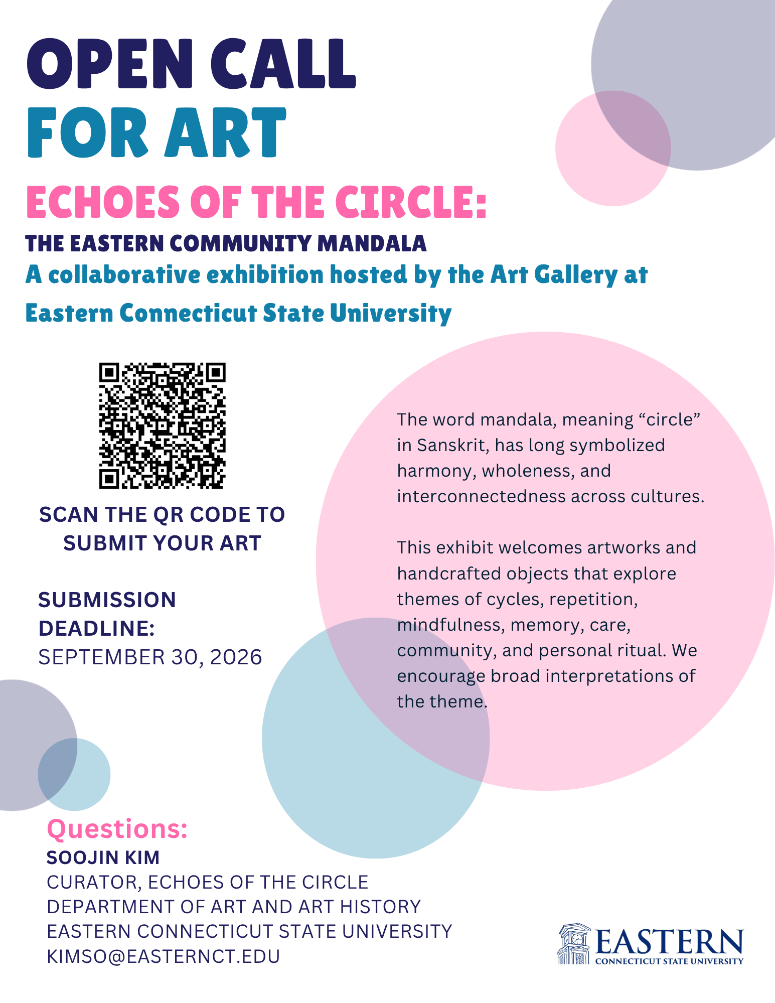 Open Call for Art, Echoes of the Circle