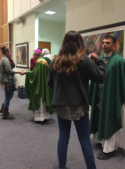 Mass in the Johnson Room