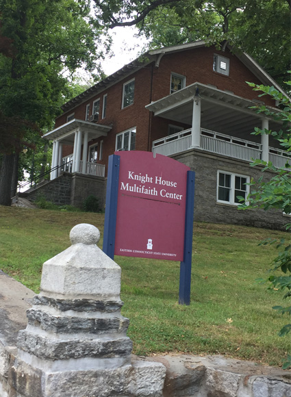 Knight House building on campus