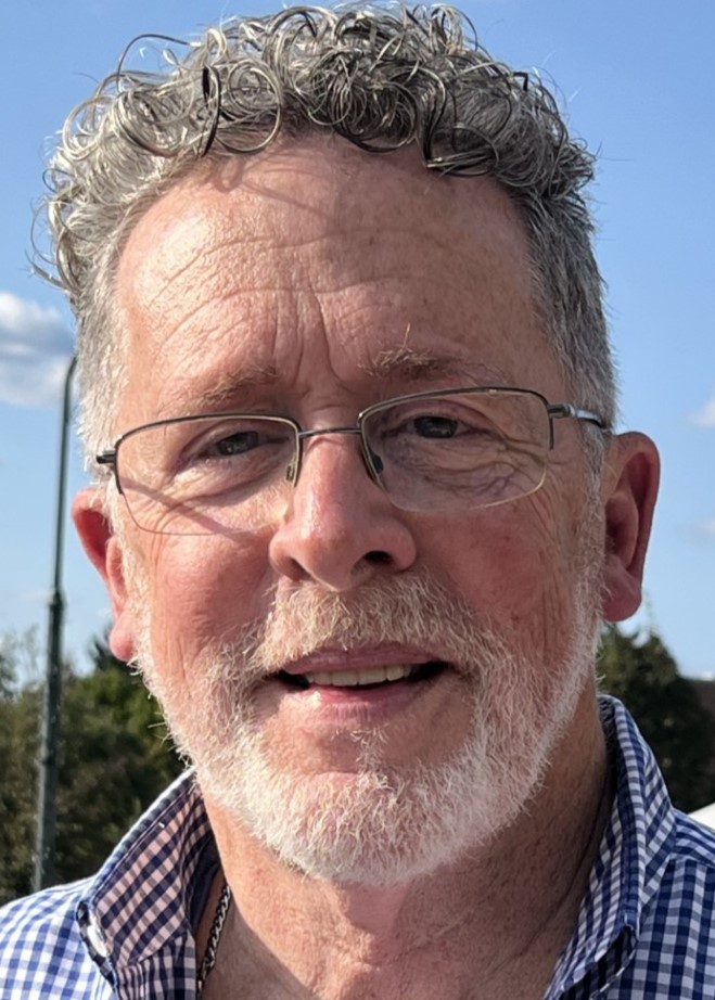 Pastor Paul Doyle smiling