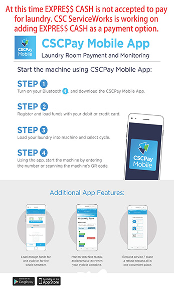 cscpay mobile app instructions