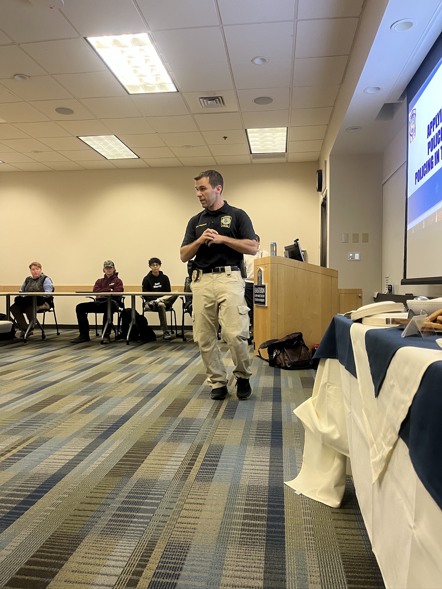 Presentation by Waterford Police Officer Fredricks
