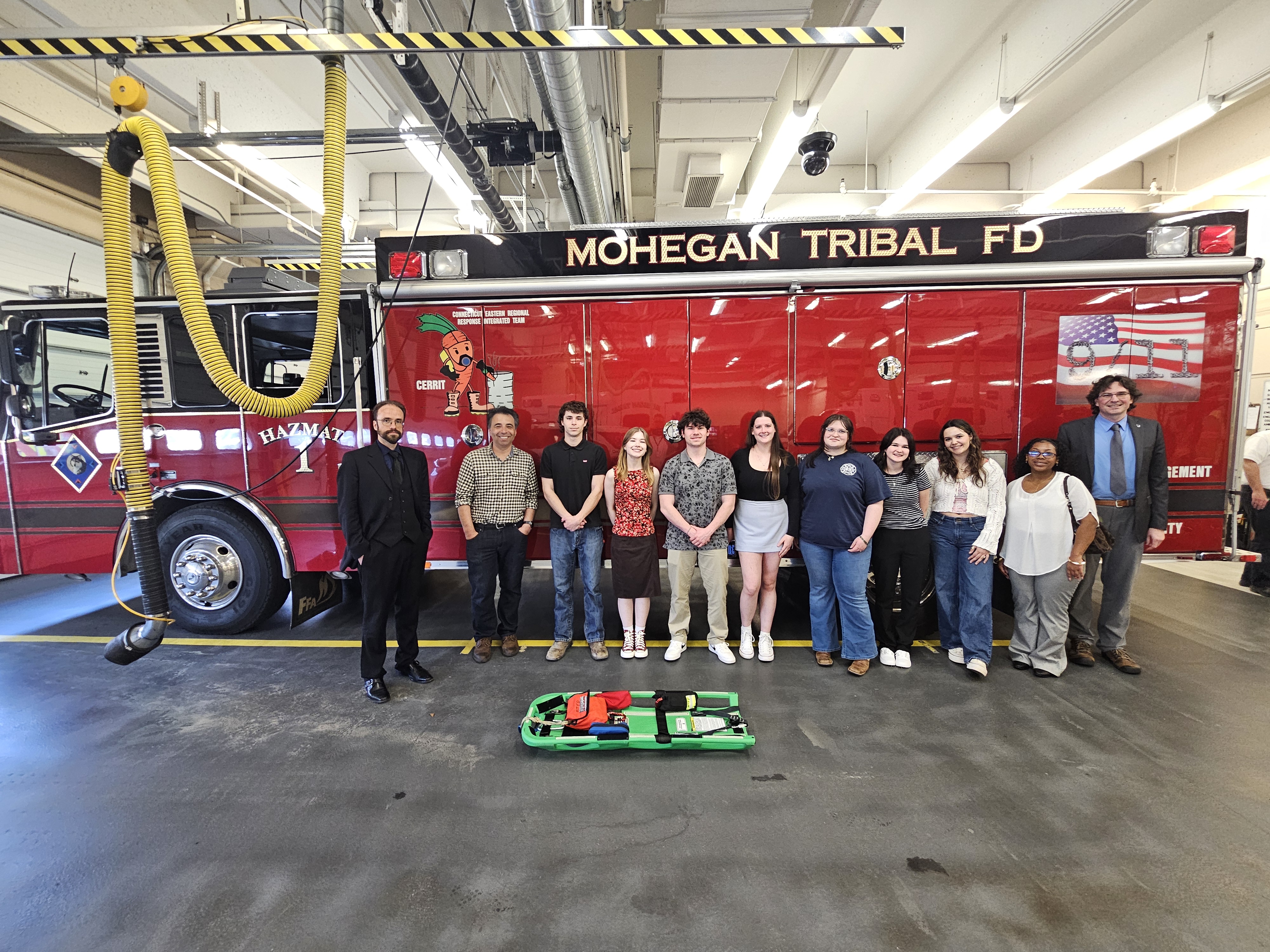 Mohegan Public Safety Department Site Visit