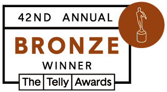 Telly Award bronze badge