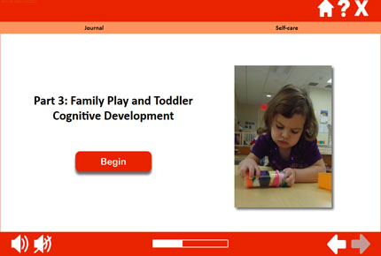 Family Play and Toddler Development training