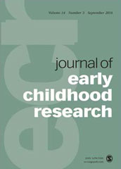 Cover of Journal of Early Childhood Research