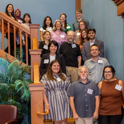 2026 New Faculty on stairs