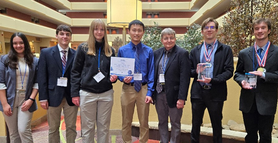 BIS member posing for picture