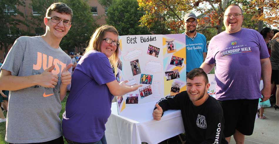 club members posing for picture