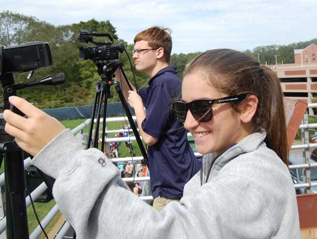 female member shooting film