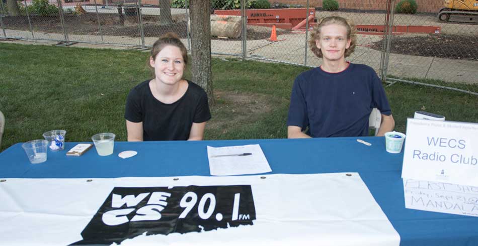 recruitment booth