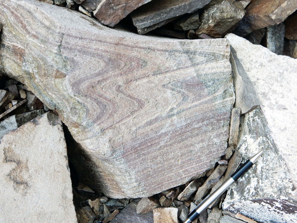 Grey's Landing rheomorphically folded ignimbrite