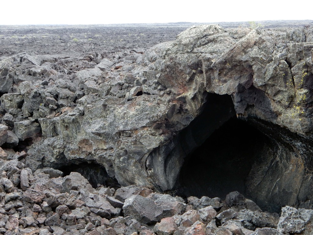 Lava tube entrance