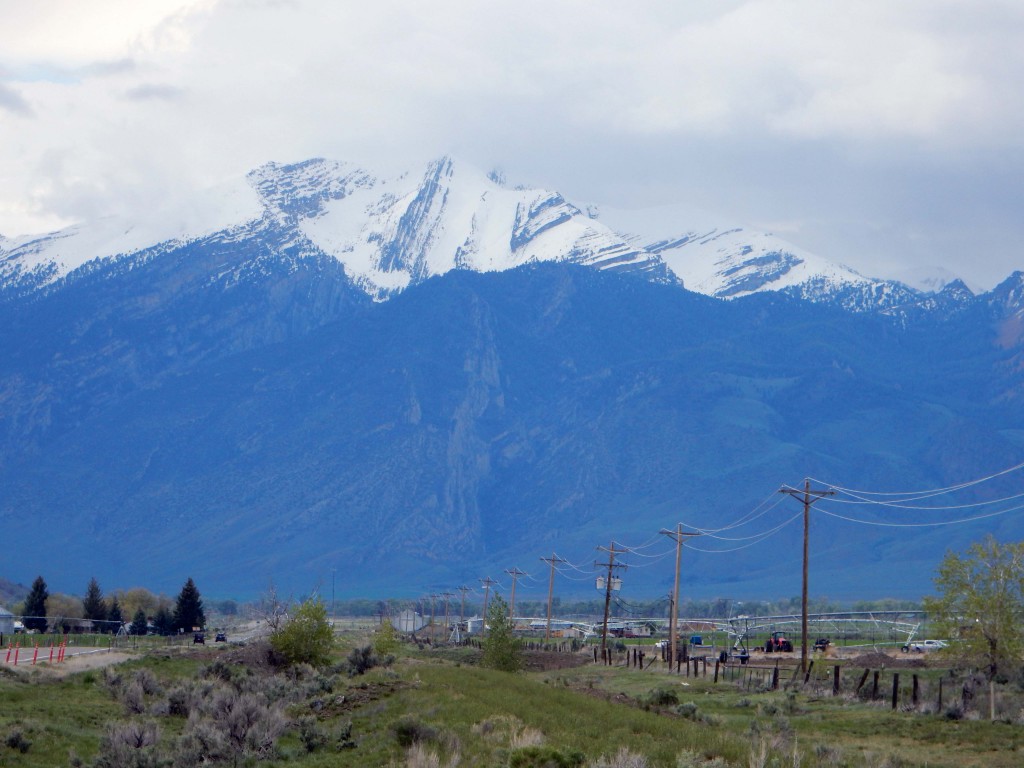 Folds in the Lost River Range