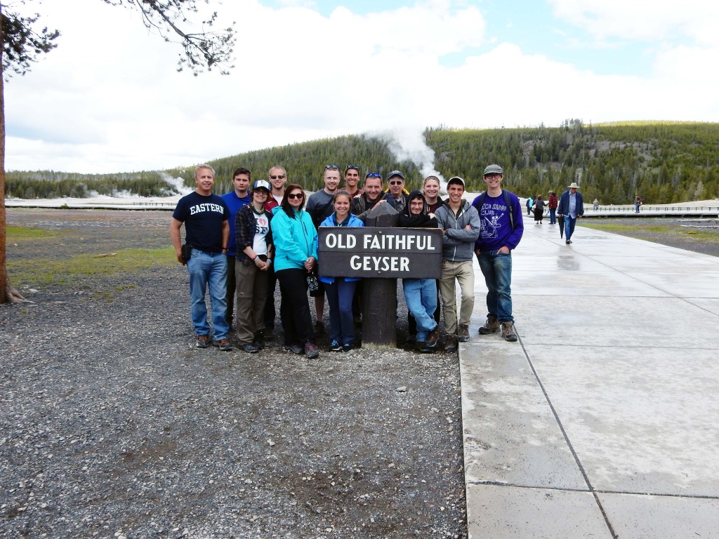 Old Faithful Geyser Geezers