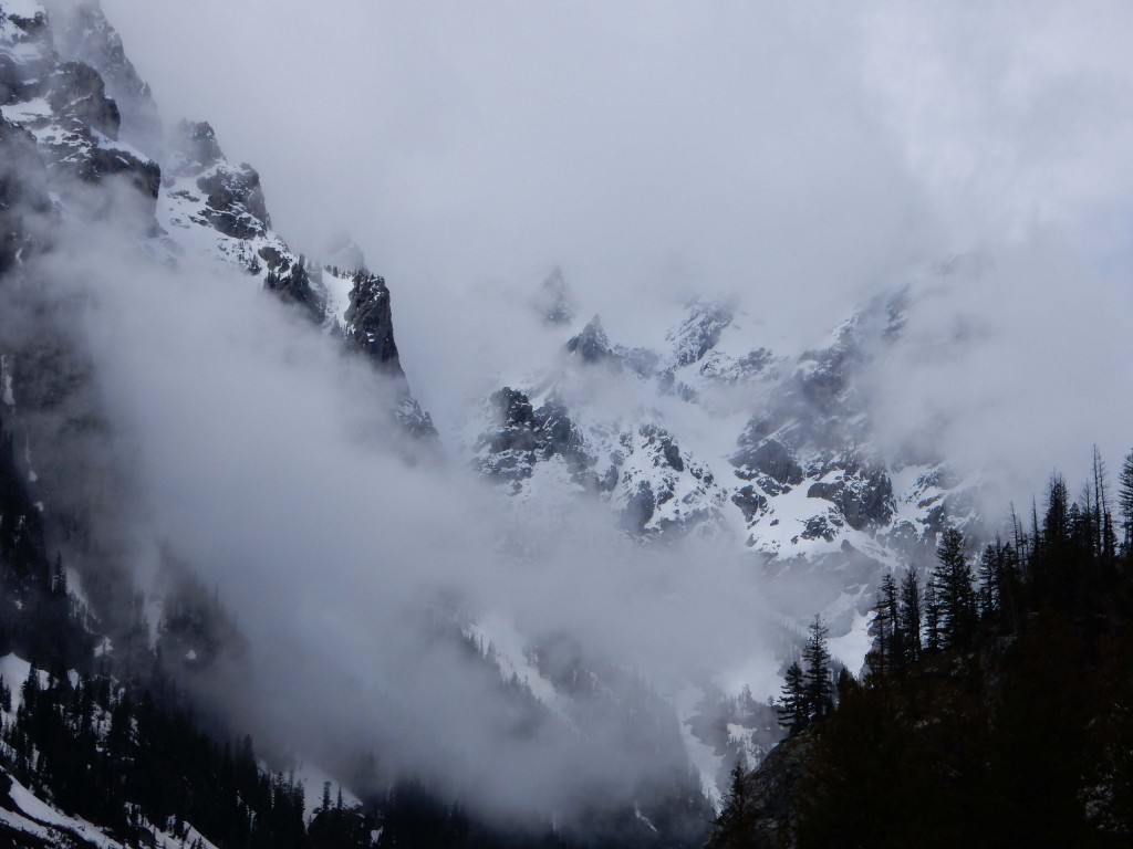 Grand Teton - Misty Mountains