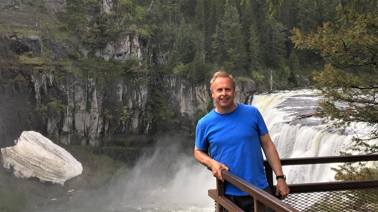 At Mesa Falls, ID, 2019