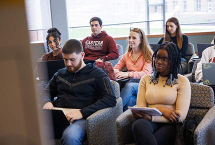 students sitting during lecture