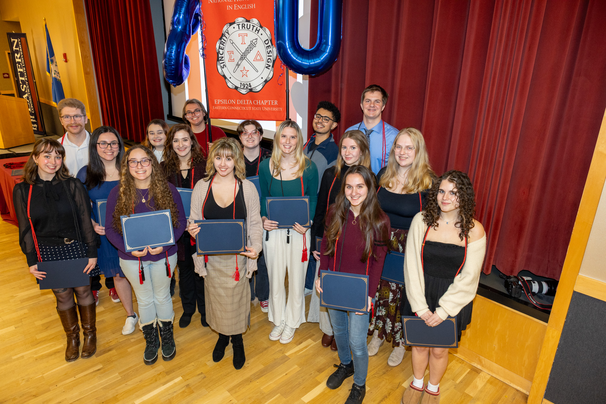Sigma Tau Delta Induction Ceremony December 4, 2019