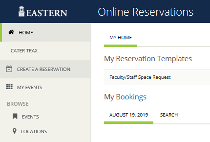 On campus reservations