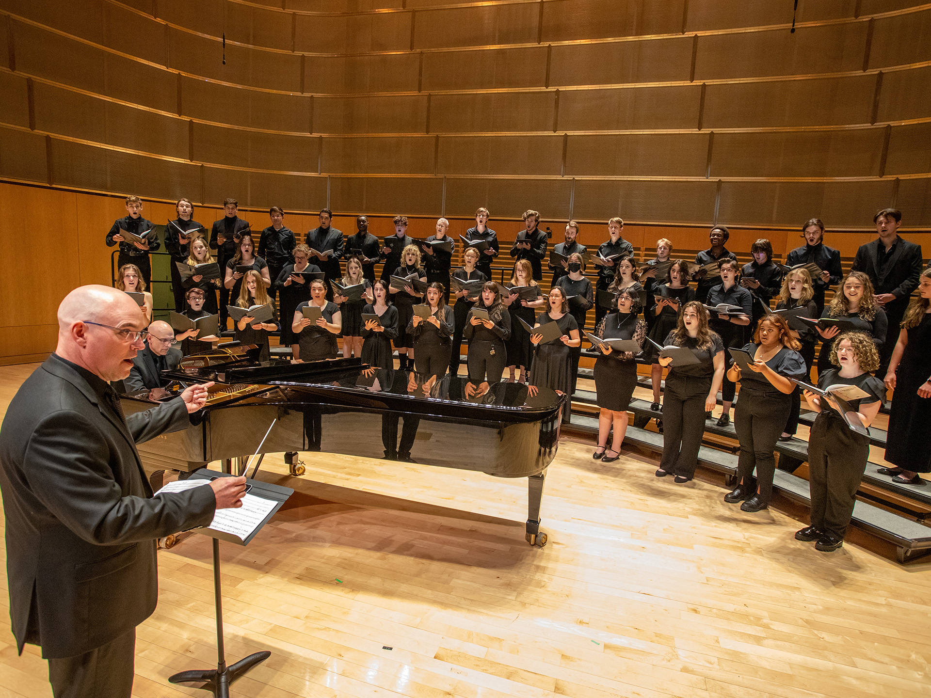 David Belles conducting