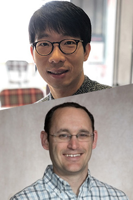 Kwangwon Lee and Garrett Dancik