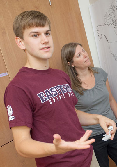 Jacob Dayton at summer research institute