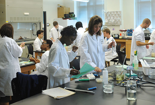 Students in Lab