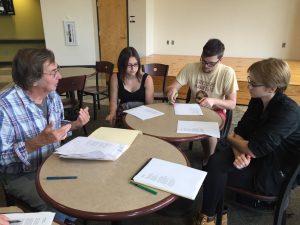 Paul Martin leading workshop