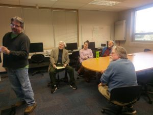 Group brainstorms digital collaboration between Eastern’s History Department and local museums.